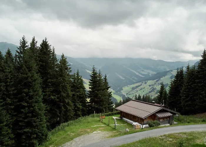 シャレー Almhuetten ザールバッハ・ヒンターグレム